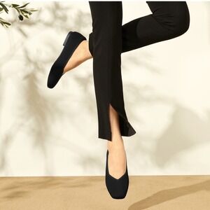 VIVAIA Margot 2.0 Square Toe Flats Black | EU 35‎ / US 5